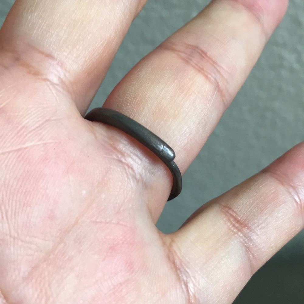 Sterling Frog Ring - image 2